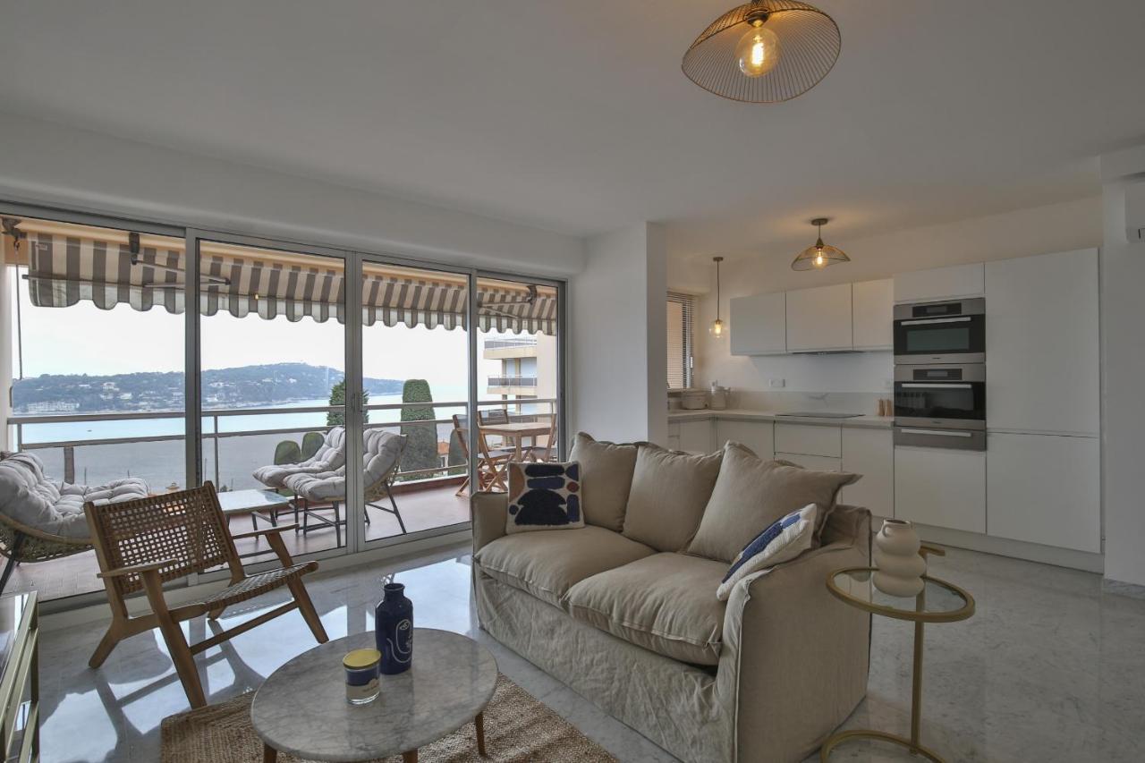 Sublime Appartement Vue Mer. Parking/Piscine/Clim Βιλφράνς-συρ-Μερ Εξωτερικό φωτογραφία