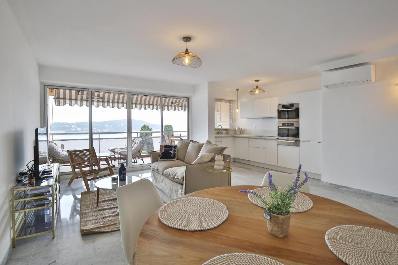 Sublime Appartement Vue Mer. Parking/Piscine/Clim Βιλφράνς-συρ-Μερ Εξωτερικό φωτογραφία