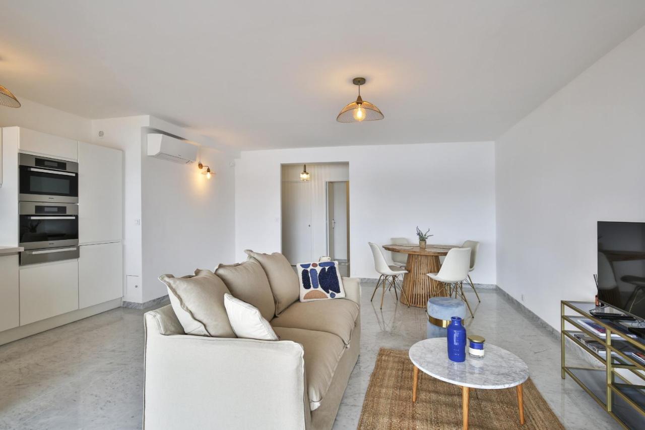 Sublime Appartement Vue Mer. Parking/Piscine/Clim Βιλφράνς-συρ-Μερ Εξωτερικό φωτογραφία